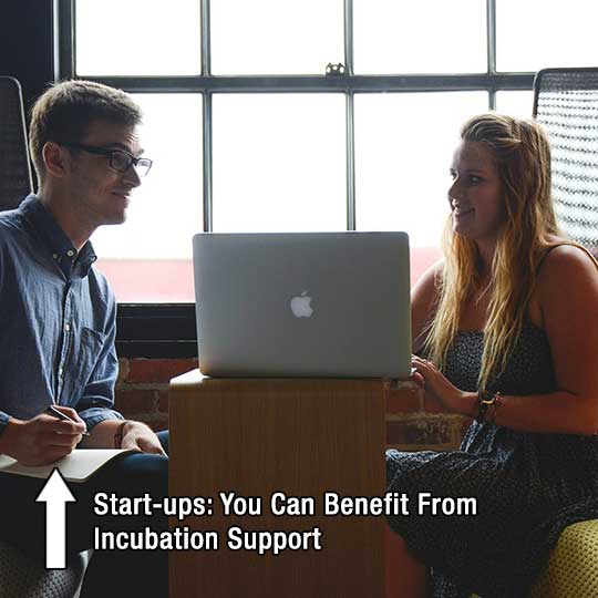 Start-ups: You Can Benefit From Incubation Support